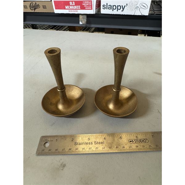 J. H. Q. Denmark candlesticks.