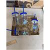 Image 1 : Aquatic theme, mason jar, drink glasses