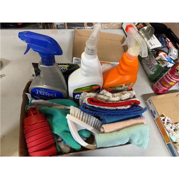 Cleaning supplies