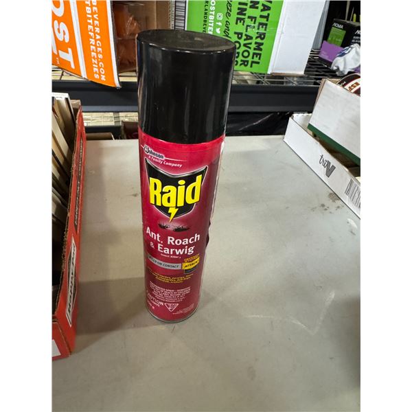 Can of raid almost full