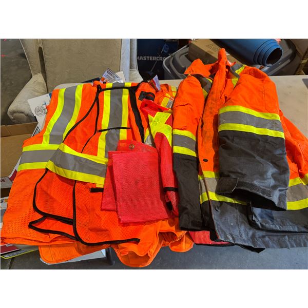 Work vests  and coats