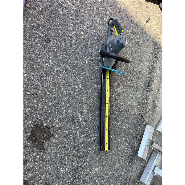 Yardworks hedge trimmer, electric