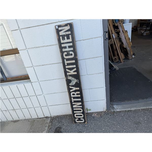 Country chicken sign