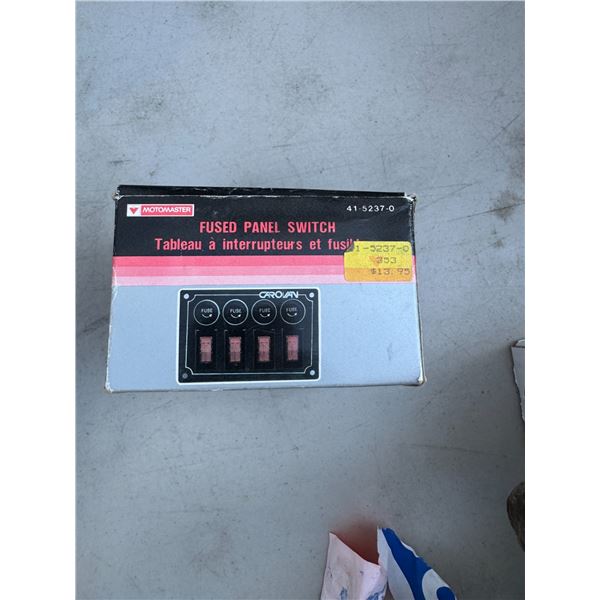 Fused  panel switch