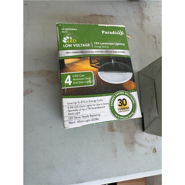 LED low-voltage landscaping