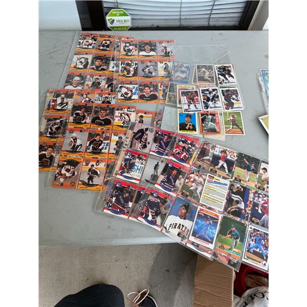 Hockey and sports cards