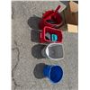 Image 1 : Mop, buckets, and other items