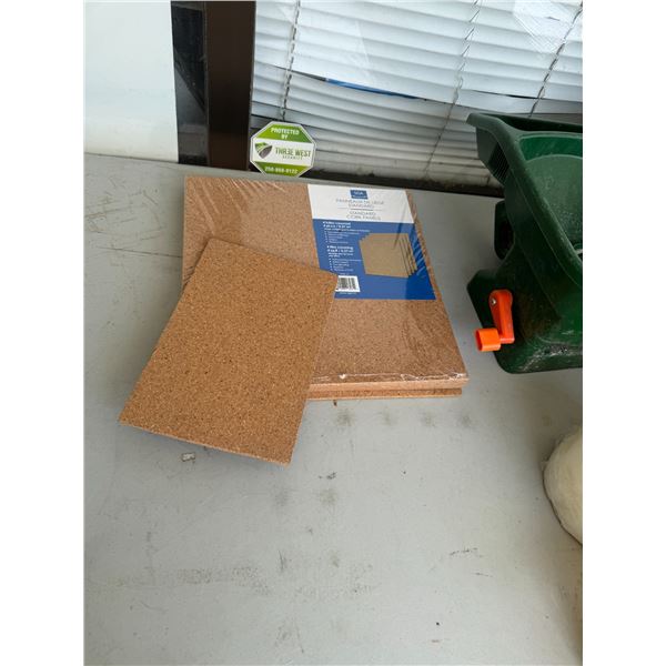 Cork panels