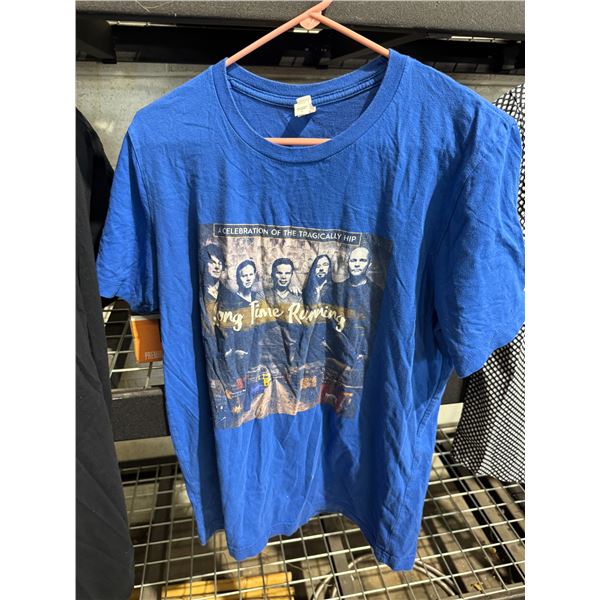 Celebration of the tragically hip T-shirt, size