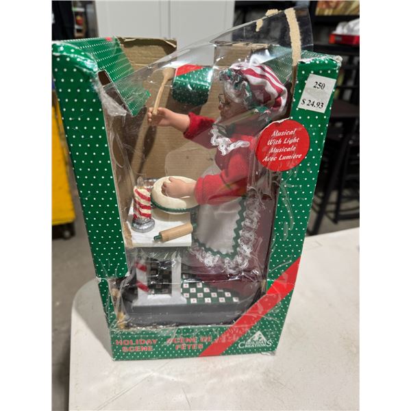 Holiday decor, musical with light