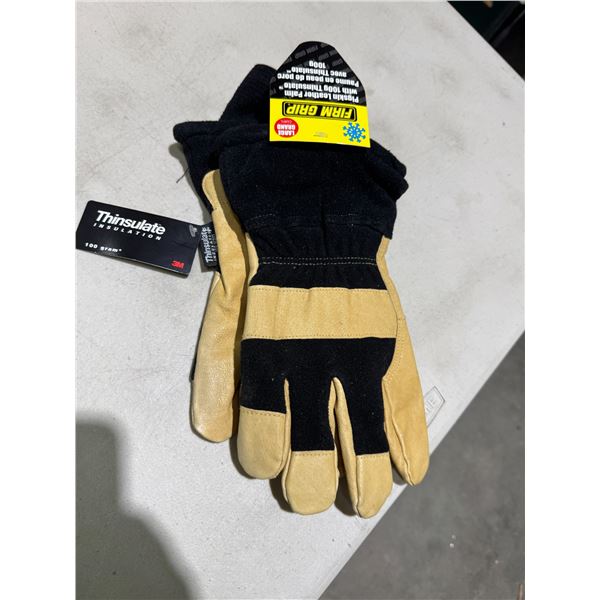 Large pig skin, leather palm gloves