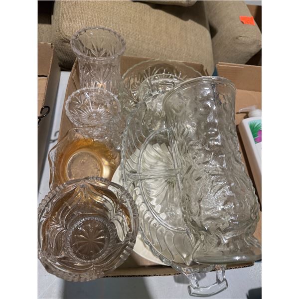 Vases and dishes, etc.