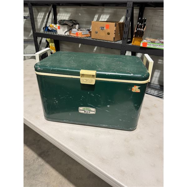 Vintage thermos cooler