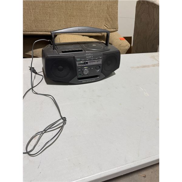 Sony CD cassette recorder CFD – V25