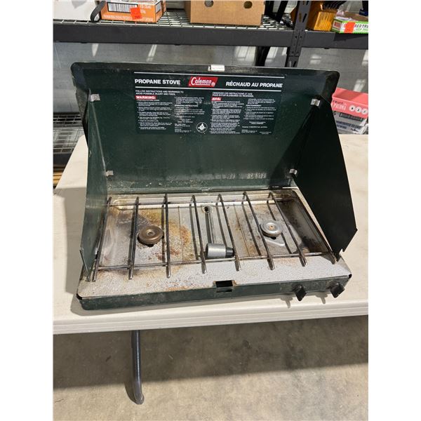 Coleman camp stove