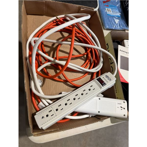Extension cords and power bars