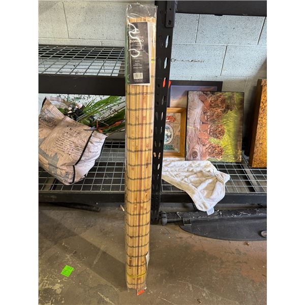 Bamboo cordless Blind