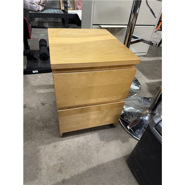 Drawered side table