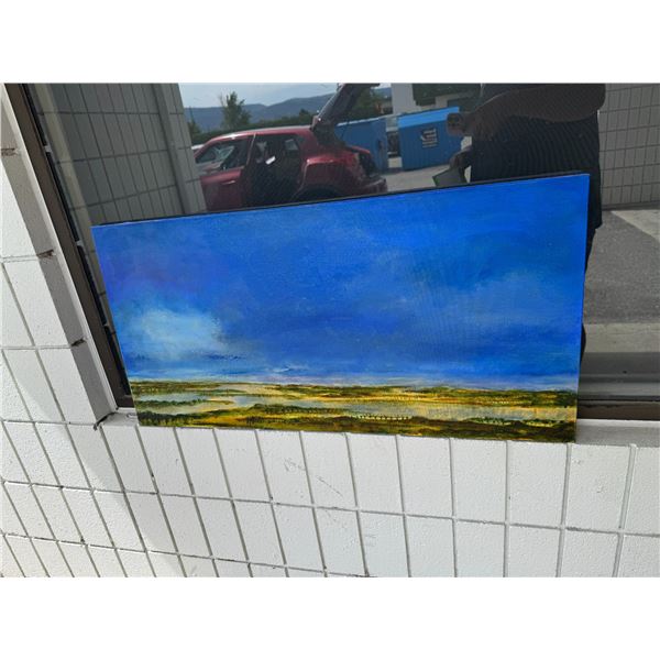 Canvas wall hanging