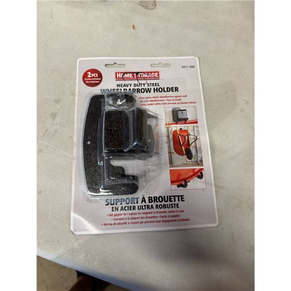 New wheelbarrow holder