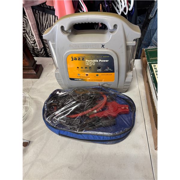 Portable power vehicle jumpstart