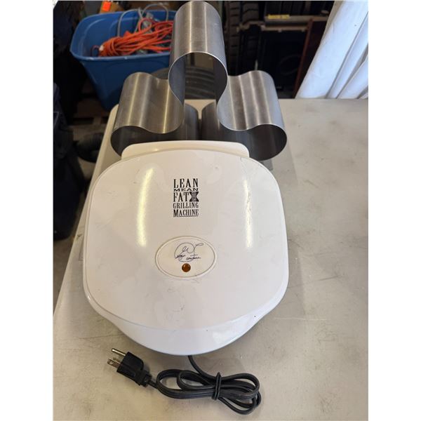 Grilling machine and other item