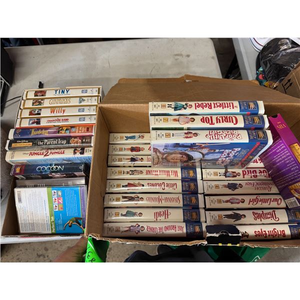 VHS movies