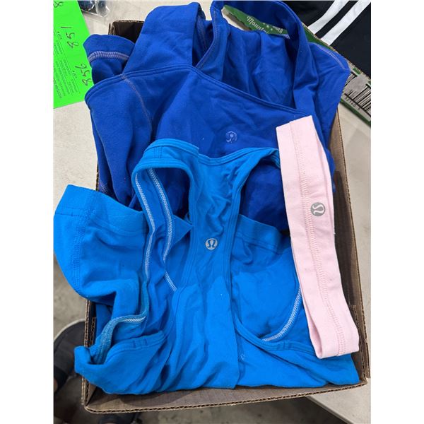 Lulu tanks and head band