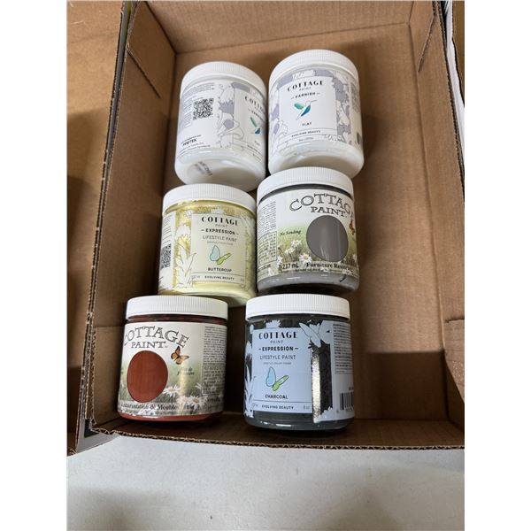 Cottage Paint and Flat varnish