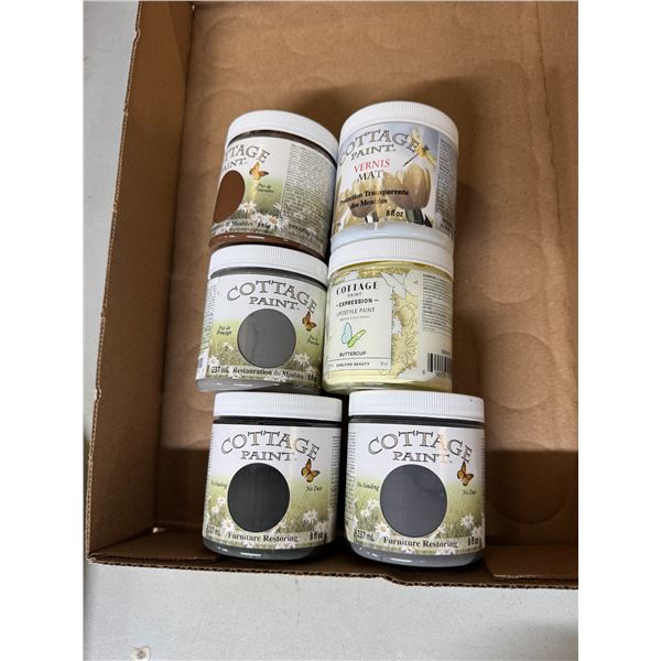 Cottage Paint and Flat varnish