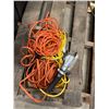 Image 1 : Extension cords and work light