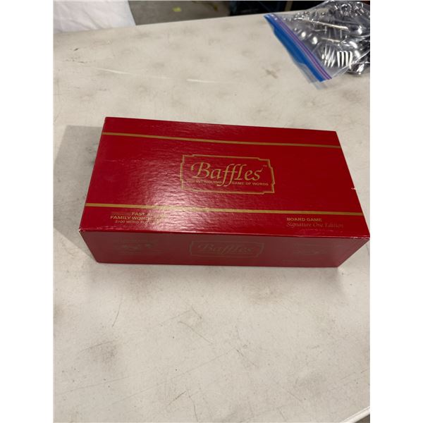 Baffles game of words