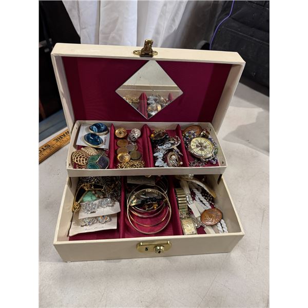 Jewelry box and contents
