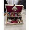 Image 1 : Jewelry box and contents