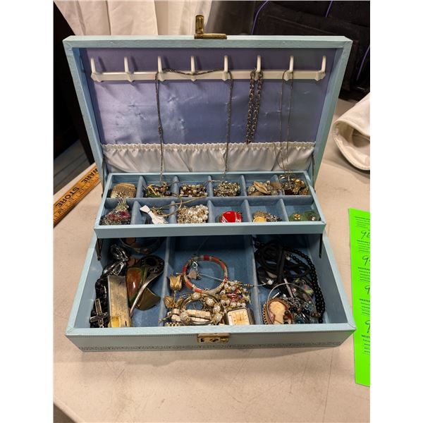 Jewelry box and contents