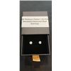 Image 1 : Platinum plated stud earrings