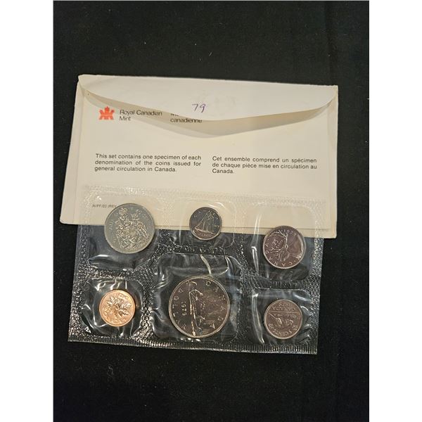 1979 Uncirculated Canadian coin set