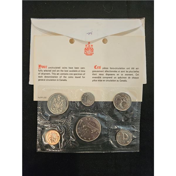 1975 Uncirculated Canadian coin set