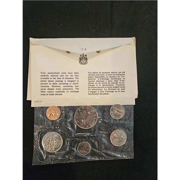 1972 Uncirculated Canadian coin set