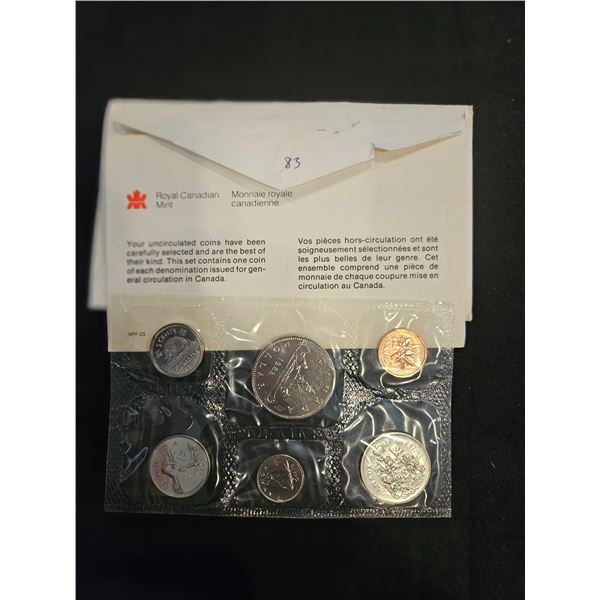 1983 Uncirculated Canadian coin set