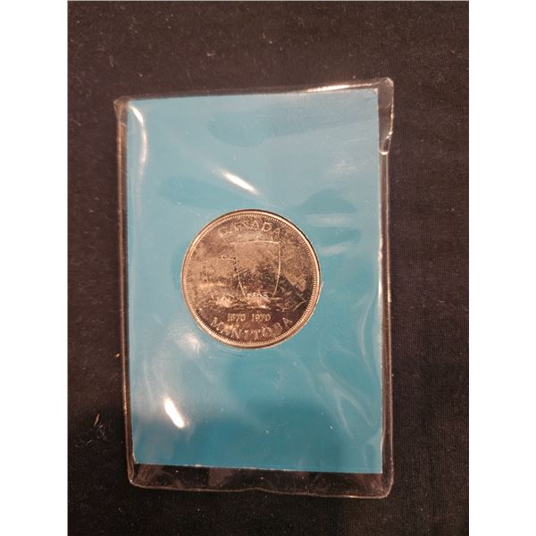 100 yr Manitoba souvenor coin