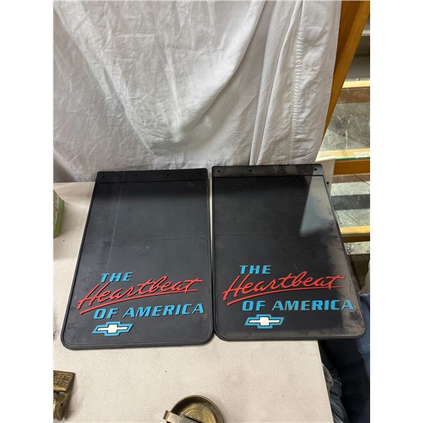 Vintage Chevy mudflaps