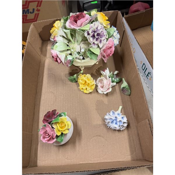 Florals large one in need of repair