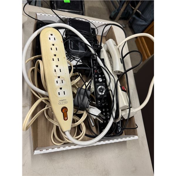 Power bars and remotes, etc.