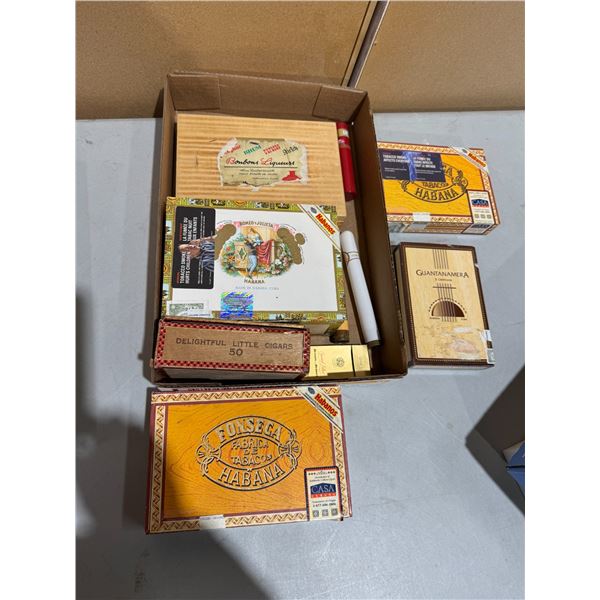 cigar boxes