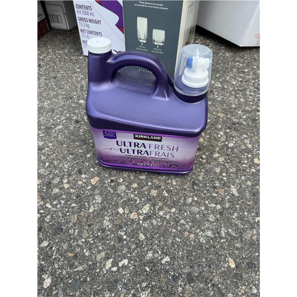 Fabric softener half full