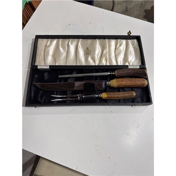 Birks  carving set