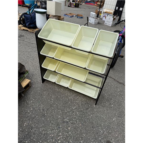 Storage organizer bins