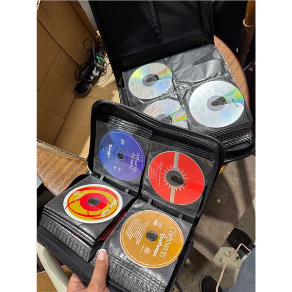 Cd's in cases