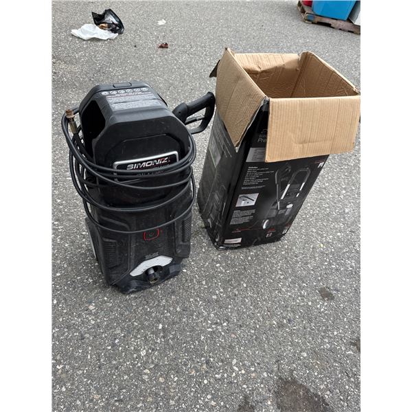 Simoniz pressure, washer not tested
